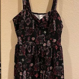 💙💙💙Elephant print dress